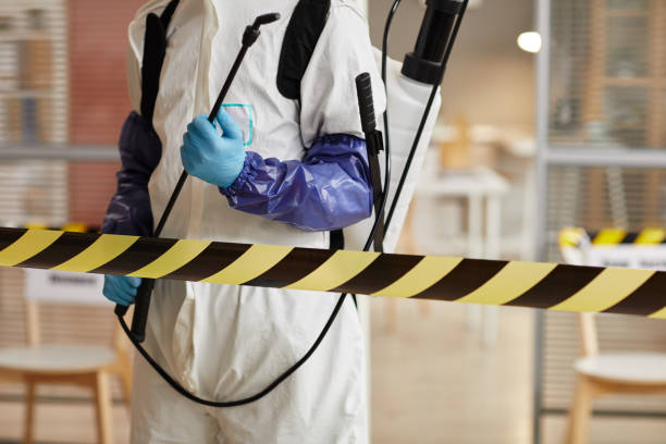 Professional Infectious Disease Decontamination technician working in Mount Holly, NJ
